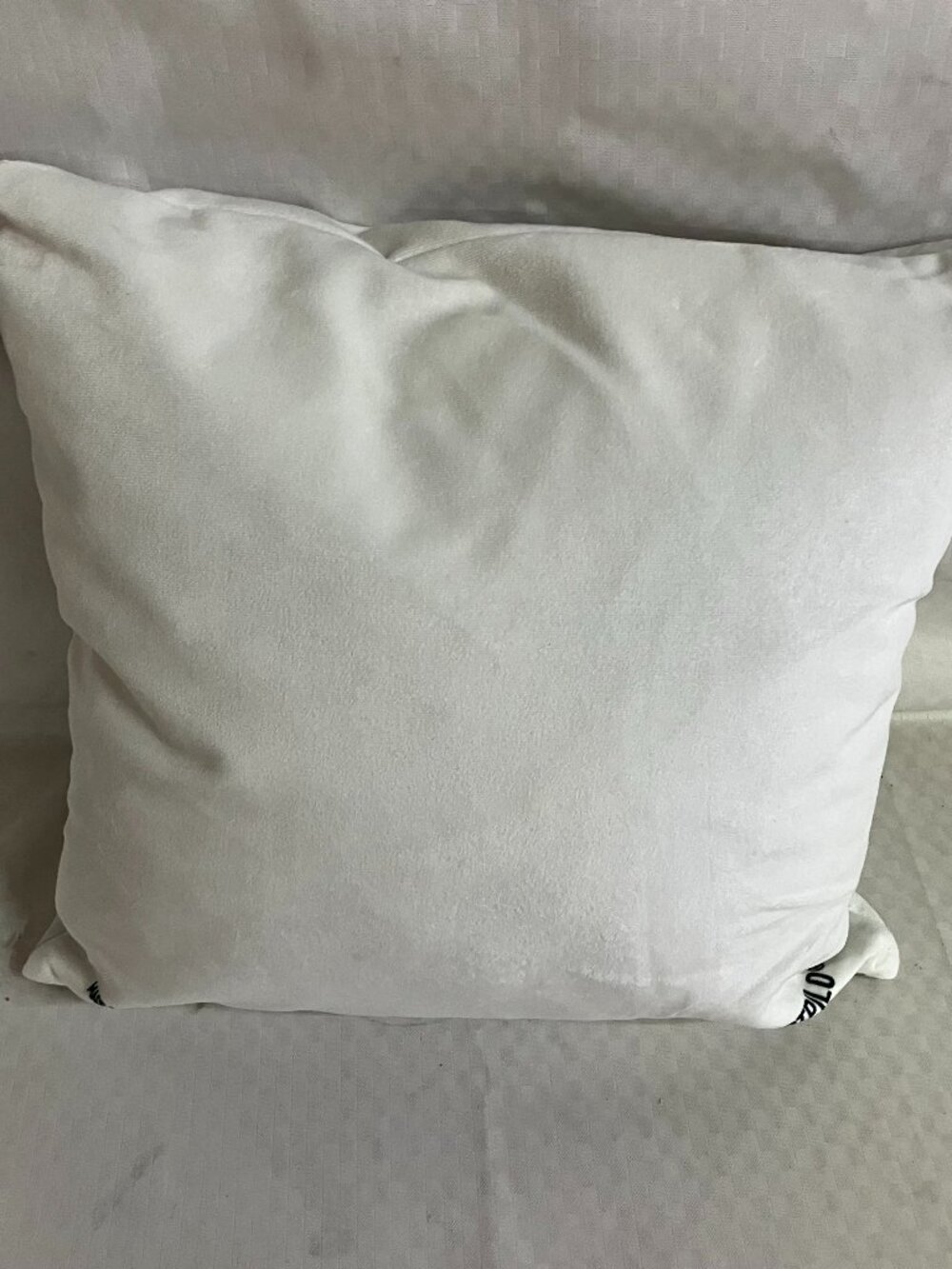 Hines of Oxford Snowy Owl Pillow 14x14 White Alpine Chalet Decorative Cushion - Picture 3 of 5